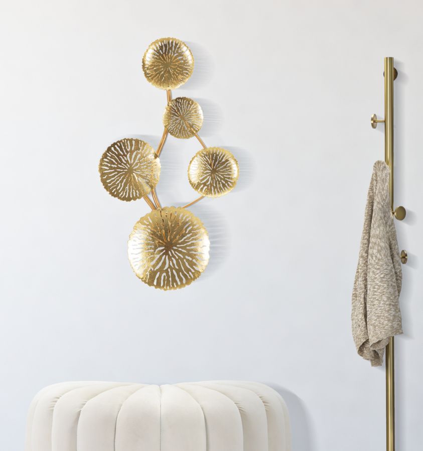 LAMPADA DA MURO DISHI NOUVEAU CM 68,5X10X38