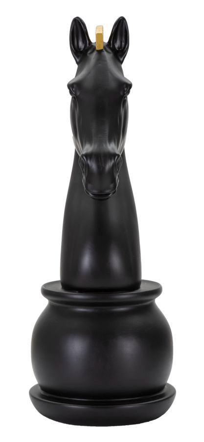 CAVALLO NERO E ORO CM ? 18,5X50