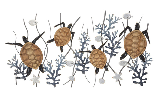 PANNELLO EN FERRO TORTUE CM 132,7X5,7X69,9