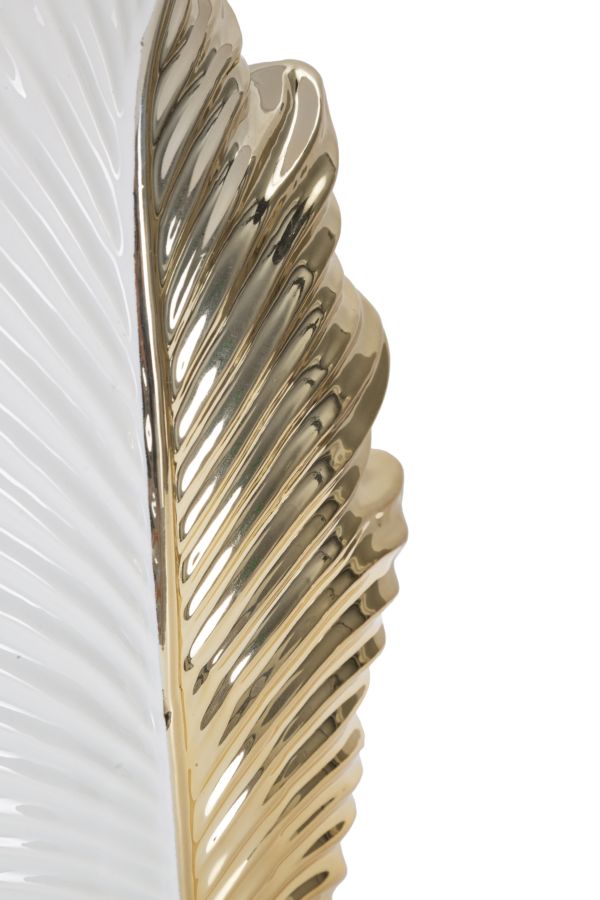 LAMPADA DA TAVOLO GLAM FEUILLE CM 30X47,5