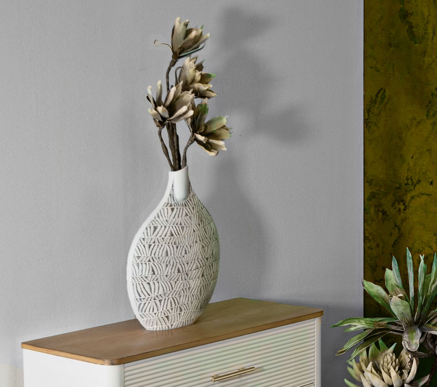 VASO R¨¦SINE NAIROBI CM 30,5X11,5X46,5