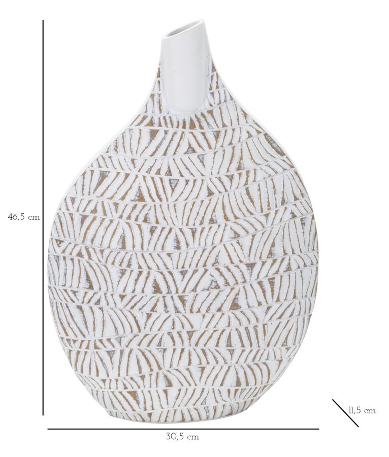 VASO R¨¦SINE NAIROBI CM 30,5X11,5X46,5