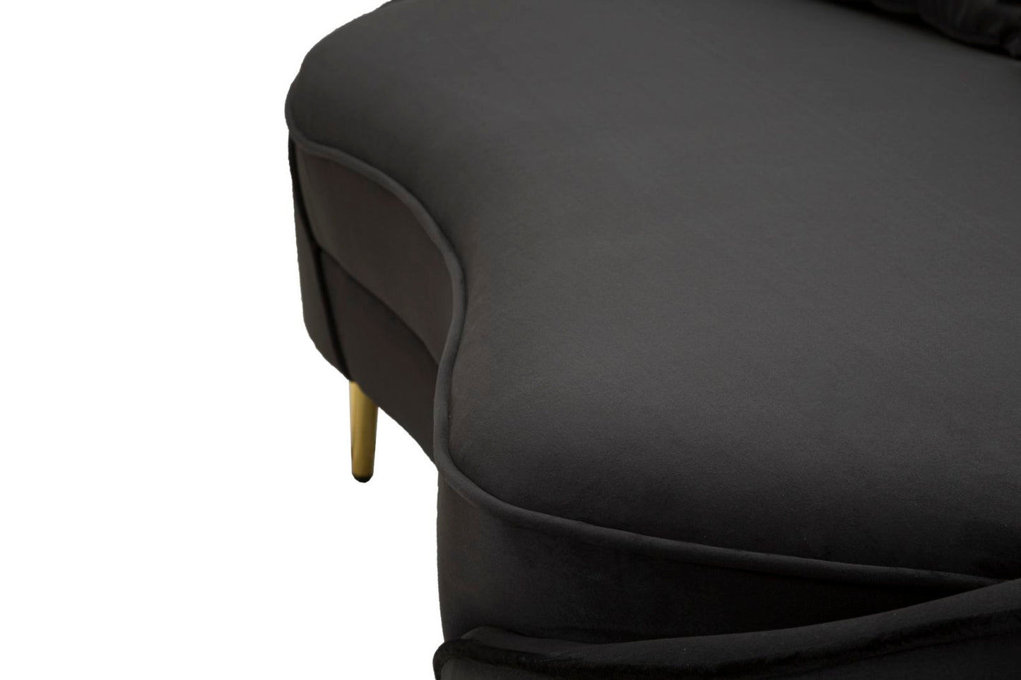 DIVANO 3 POSTI OSLO C/CUSCINI NOIR CM 185X84X68