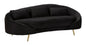DIVANO 3 POSTI OSLO C/CUSCINI NOIR CM 185X84X68