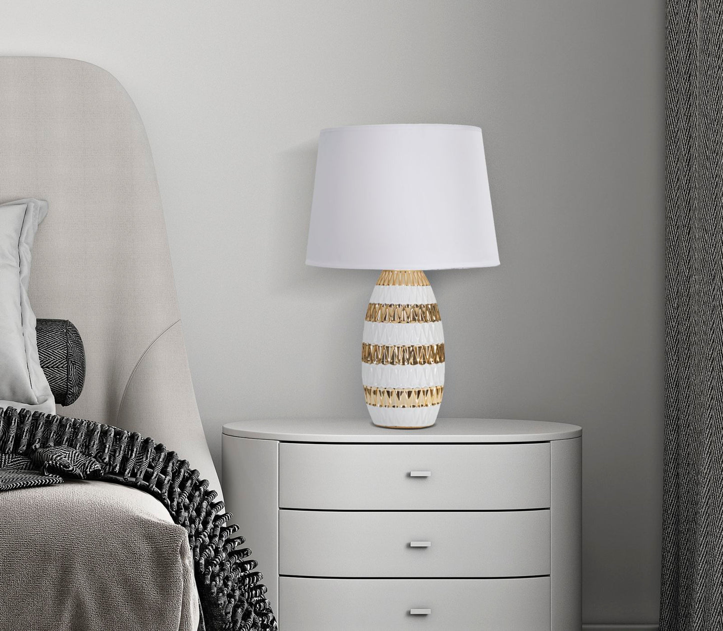 LAMPADA DA TAVOLO GLAM MIX CM ? 33X50