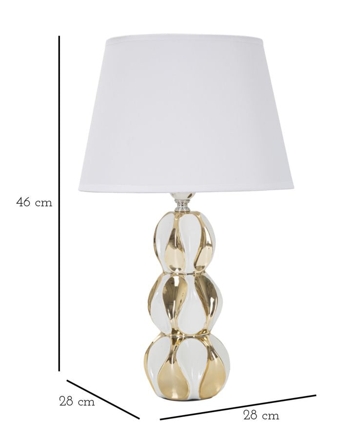 LAMPADA DA TAVOLO GLAM BALLES CM ? 28X46