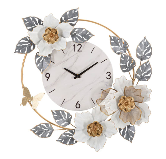 OROLOGIO DA MURO FLEURS CM 64X8X64