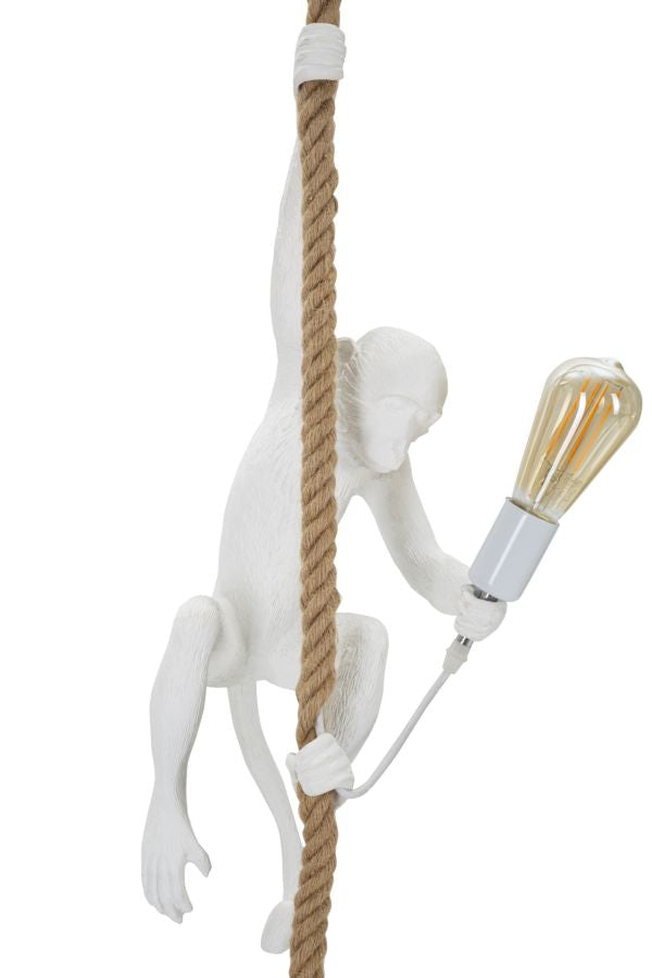LAMPADARIO SINGE BIANCO CM ? 27X32X60