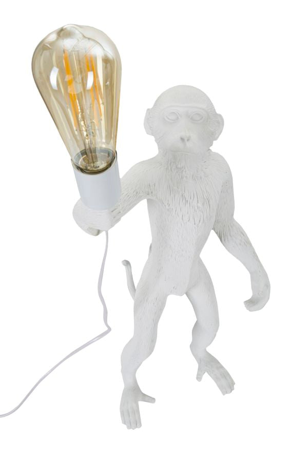 LAMPADA DA TAVOLO SINGE BIANCO CM ? 26X34X55
