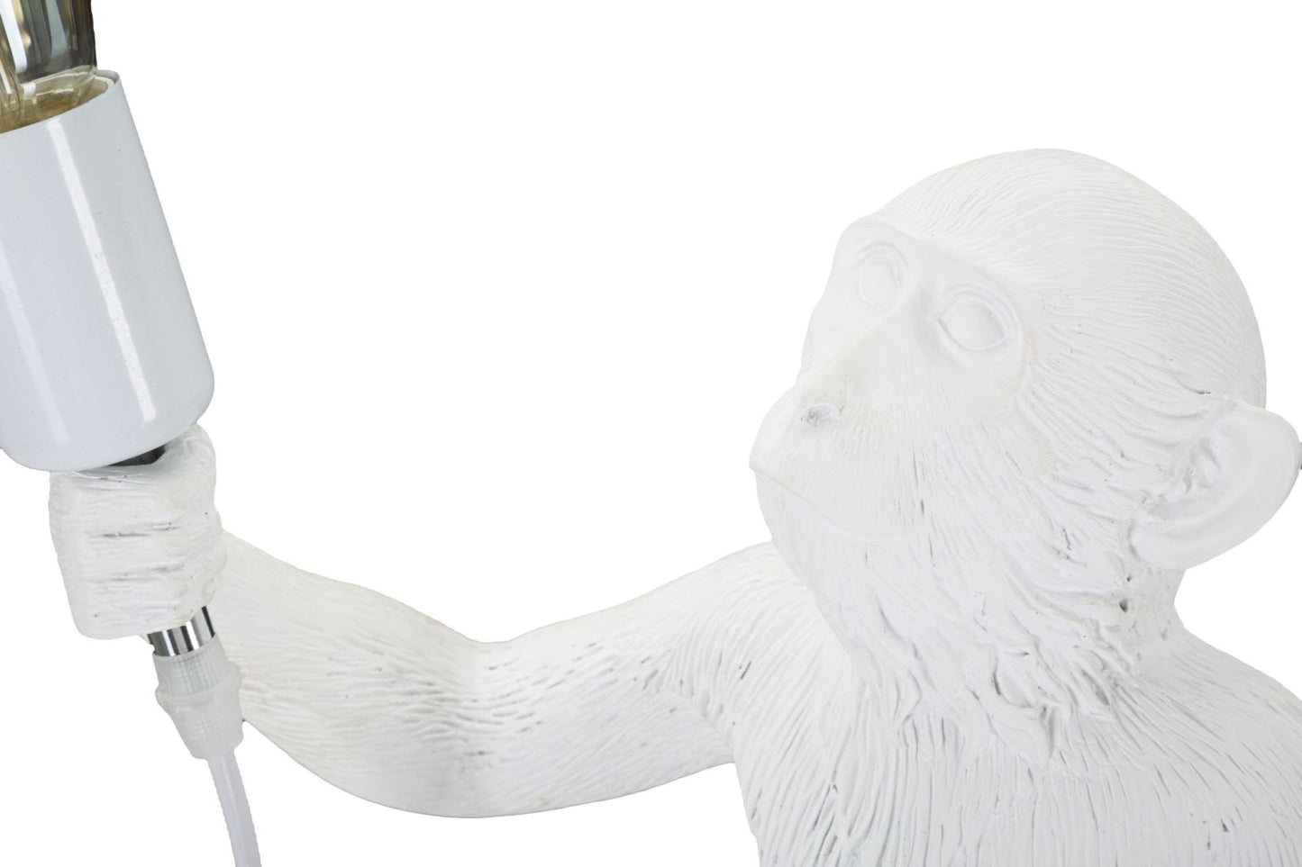 LAMPADA DA TAVOLO SINGE BIANCO CM ? 26X34X55