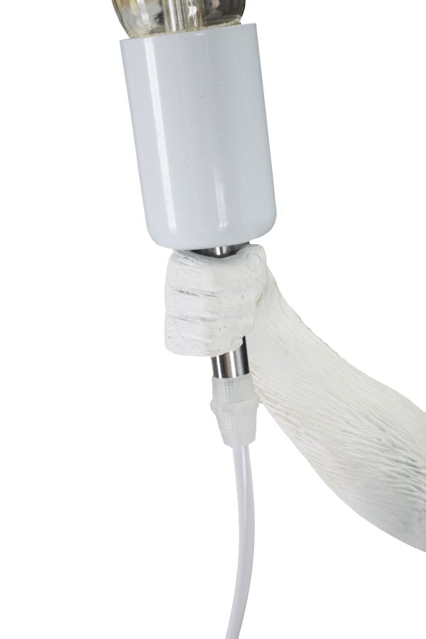 LAMPADA DA TAVOLO SINGE BIANCO CM ? 26X34X55
