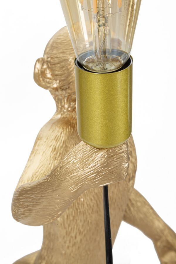 LAMPADA DA TAVOLO SINGE ORO CM ? 26X34X55