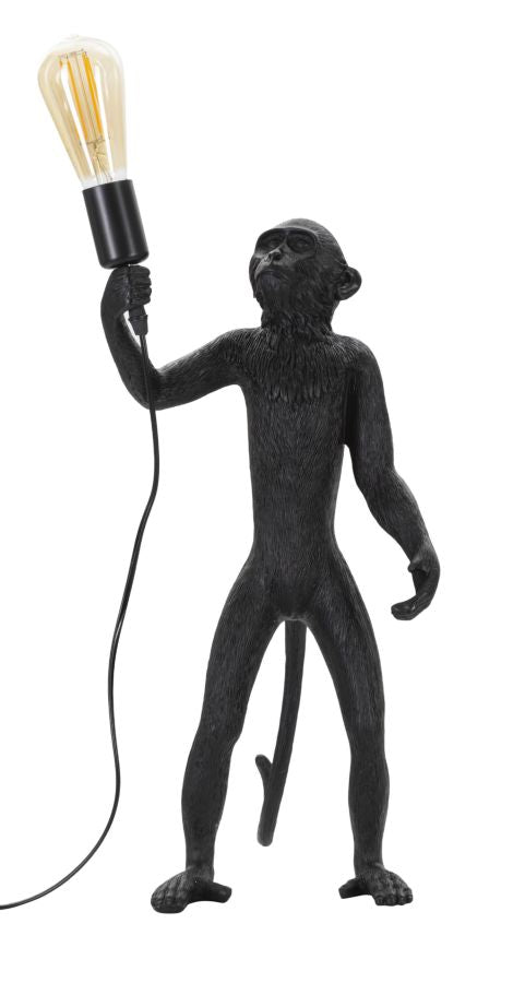 LAMPADA DA TAVOLO SINGE NERO CM ? 26X34X55