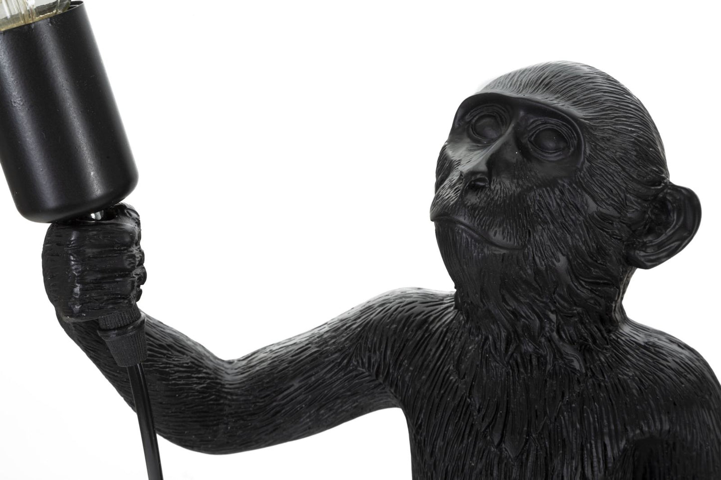 LAMPADA DA TAVOLO SINGE NERO CM ? 26X34X55