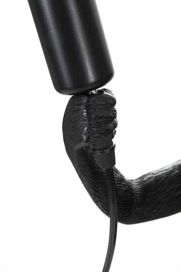 LAMPADA DA TAVOLO SINGE NERO CM ? 26X34X55
