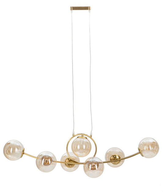 LAMPADARIO JAPON 7 LUCI CM 115X36X30