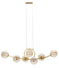 LAMPADARIO JAPON 7 LUCI CM 115X36X30