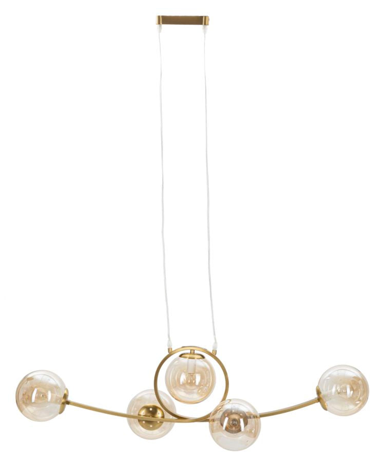 LAMPADARIO JAPON 5 LUCI CM 100X33X30