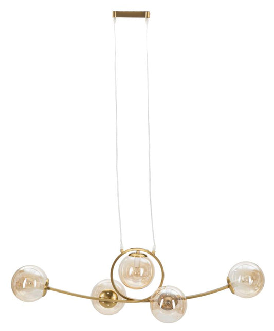 LAMPADARIO JAPON 5 LUCI CM 100X33X30