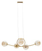 LAMPADARIO JAPON 5 LUCI CM 100X33X30