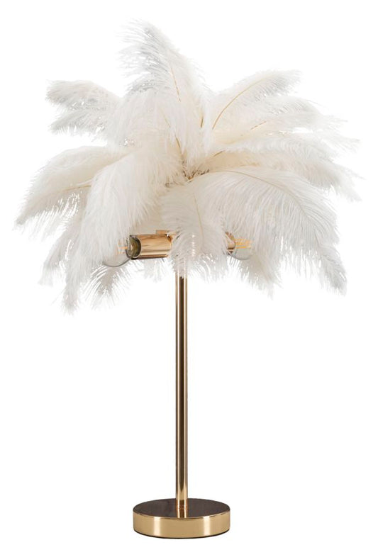 LAMPADA DA TAVOLO PALM BIANCA CM ? 40X55