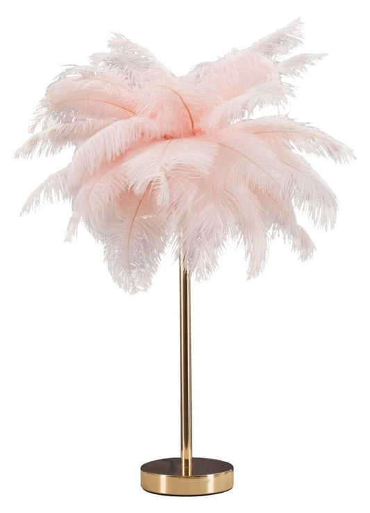 LAMPADA DA TAVOLO PALM ROSA CM ? 40X55