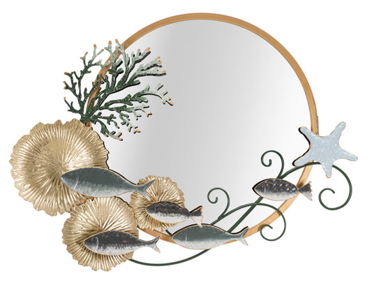 SPECCHIO D MURO POISSON CM 88,9X7,6X65,4