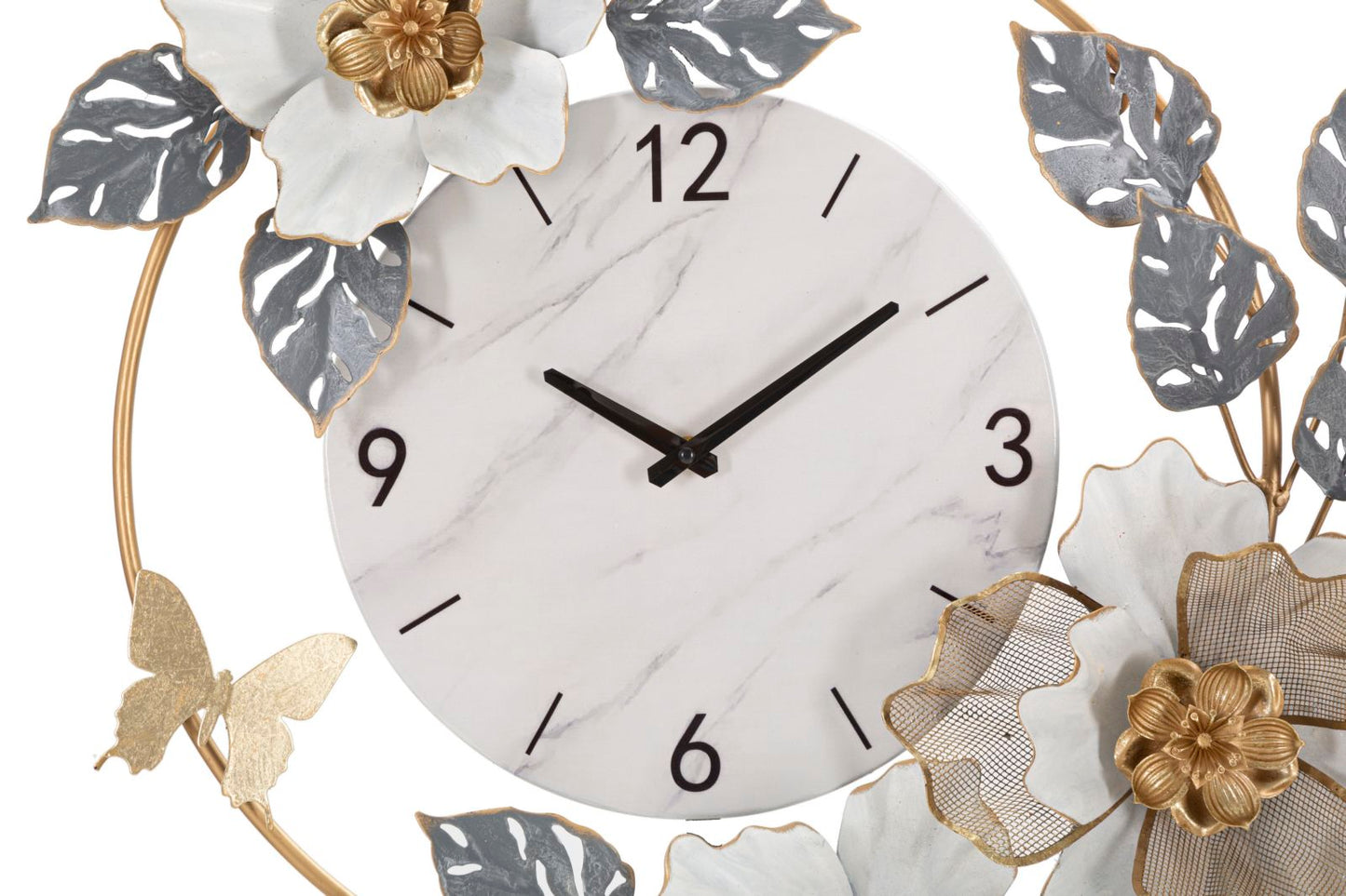 OROLOGIO DA MURO FLEURS CM 64X8X64