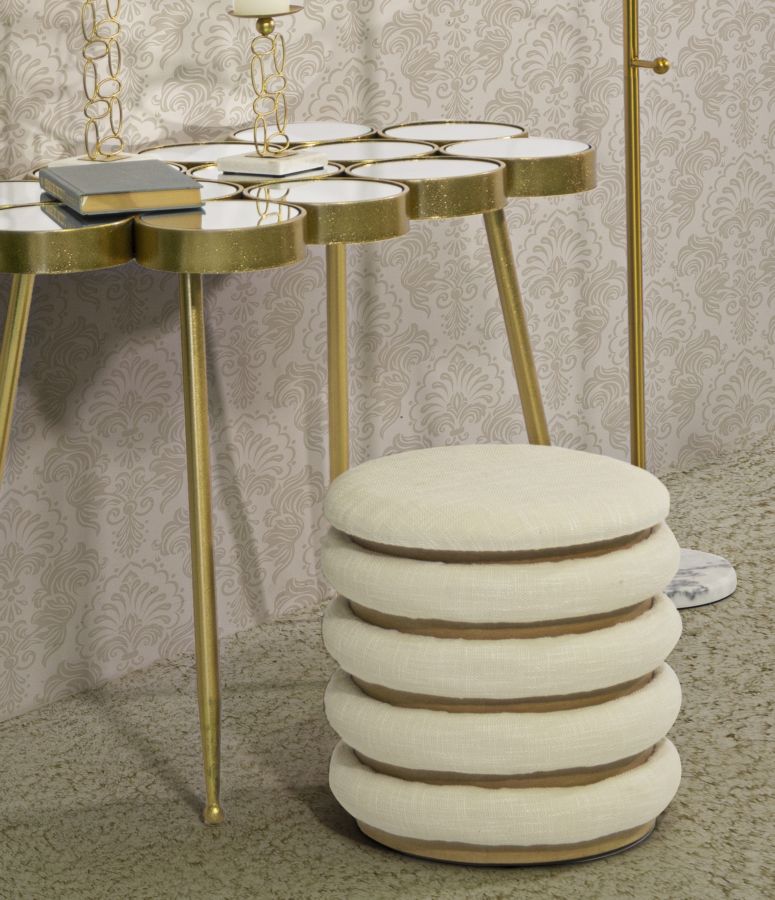 PUFF DAMASCO LIGNE CM ? 40X42