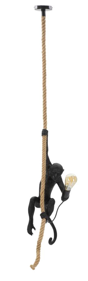 LAMPADARIO SINGE NERO CM ? 27X32X60