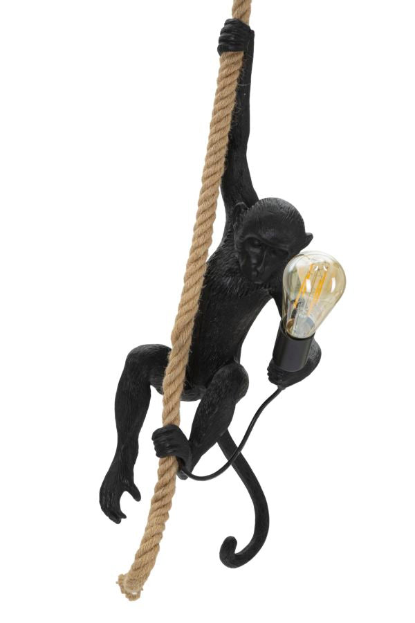 LAMPADARIO SINGE NERO CM ? 27X32X60
