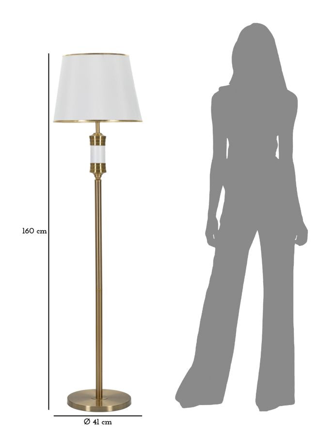 LAMPADA DA TERRA WHITY CM ? 41X160