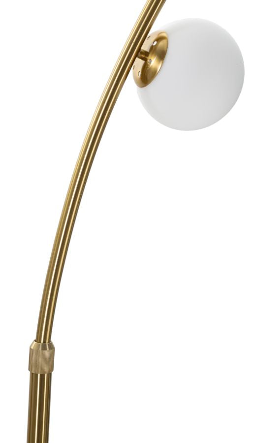 LAMPADA DA TERRA GLAMY ARC 6 LUCI CM 130X45X220-246