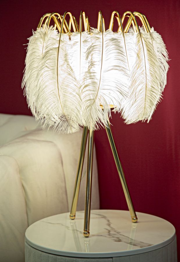 LAMPADA DA TAVOLO SUPPORT DE PLUME CM ? 40X60