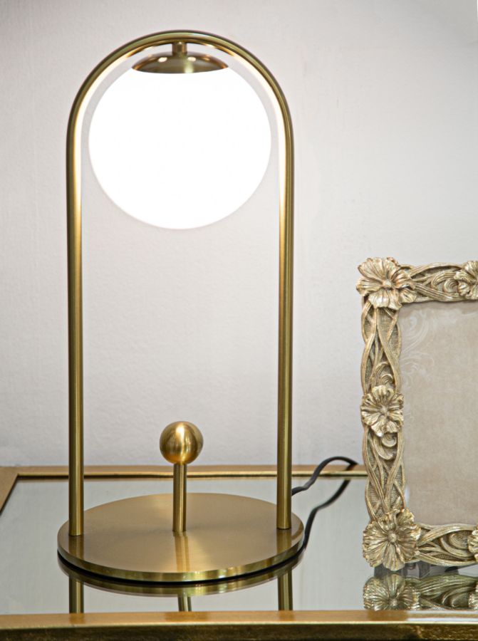 LAMPADA DA TAVOLO GLAMY ARC -A- CM ? 21X47