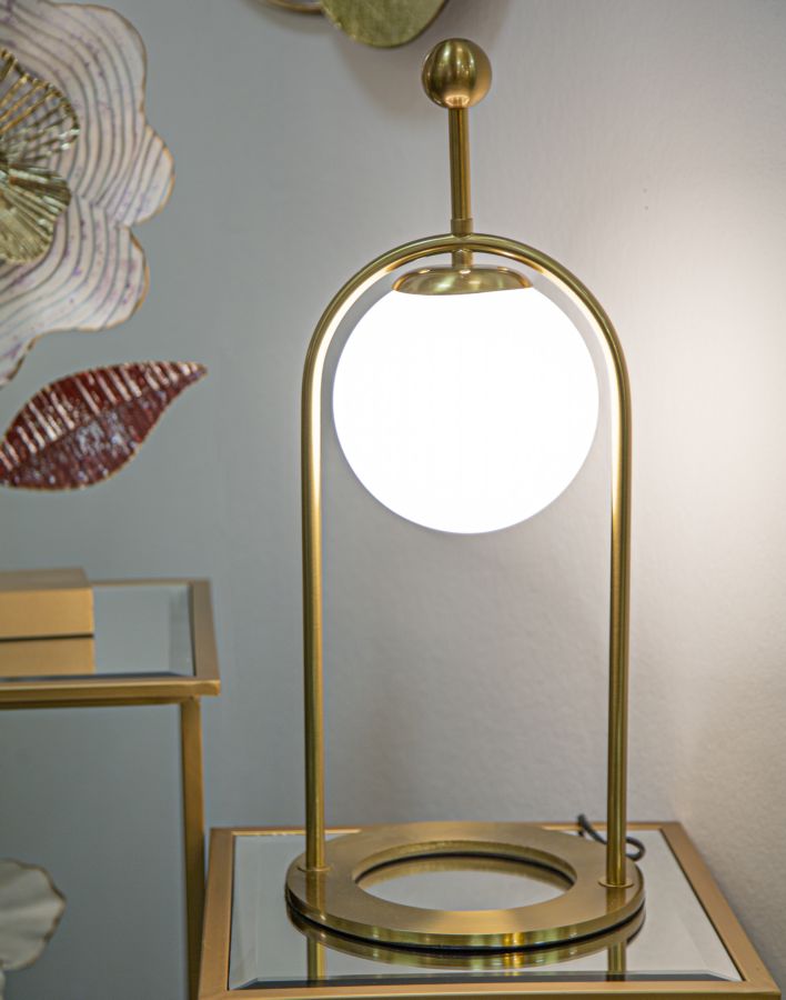 LAMPADA DA TAVOLO GLAMY ARC -B- CM ? 21X50