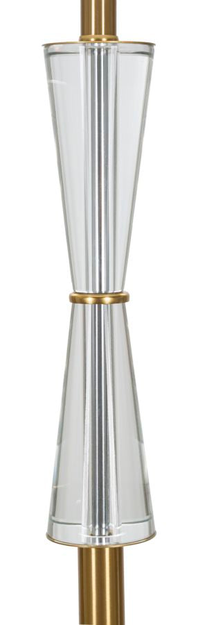 LAMPADA DA TERRA CRISTAL CM ? 40X153