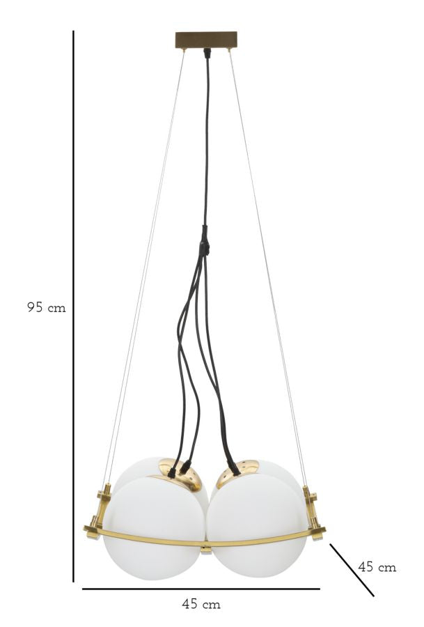 LAMPADARIO JAPON CARR¨¦ CM 45X45X20