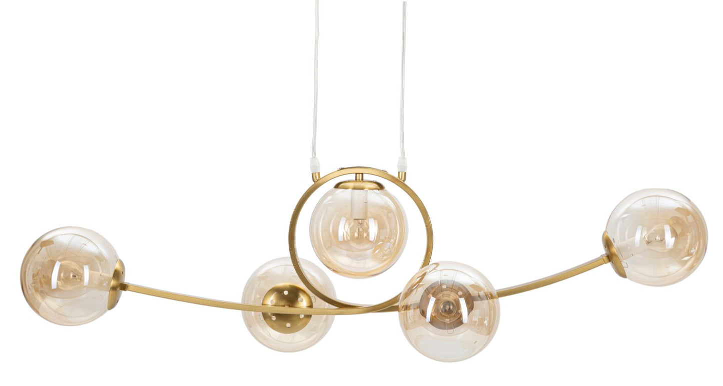 LAMPADARIO JAPON 5 LUCI CM 100X33X30