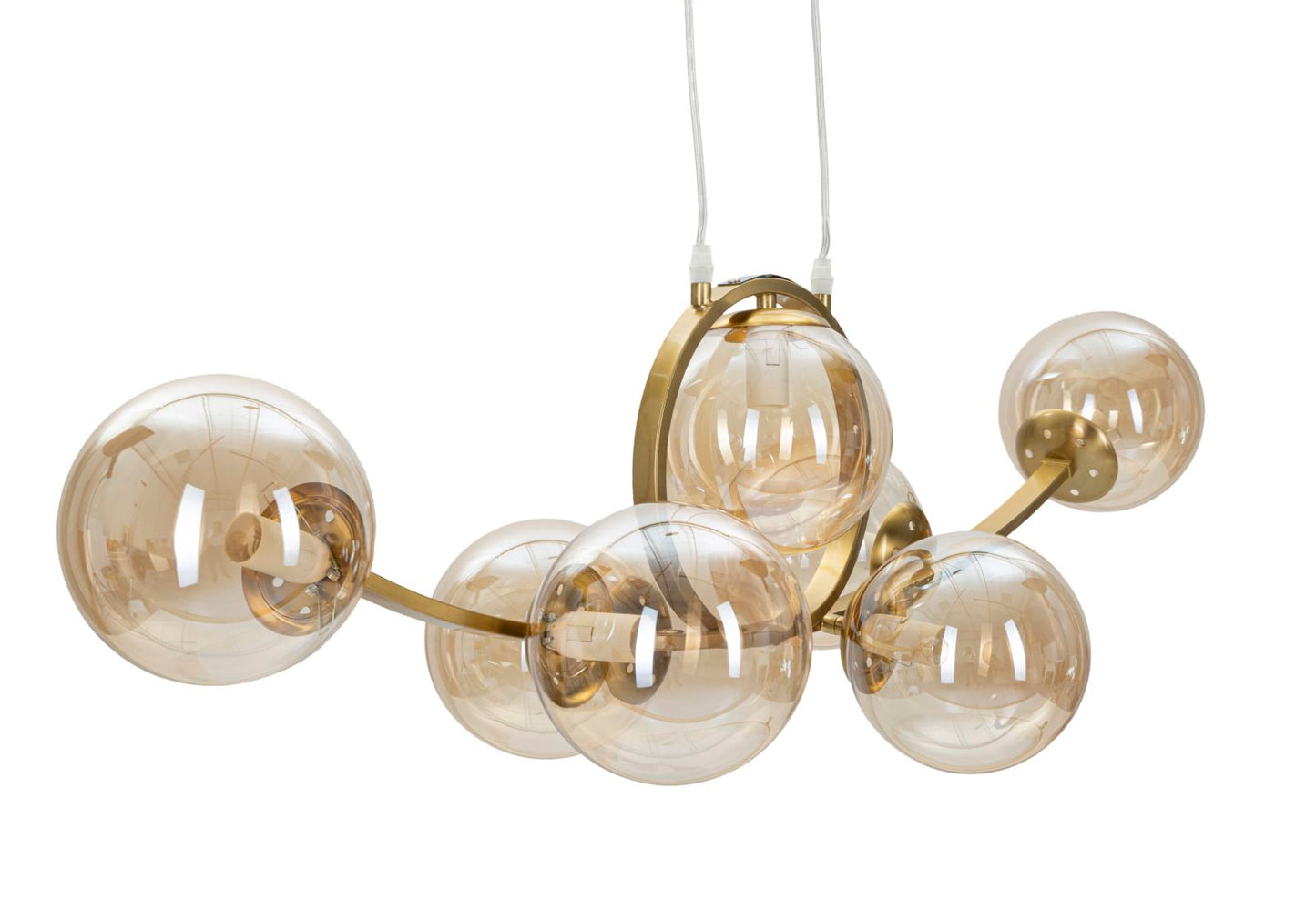LAMPADARIO JAPON 7 LUCI CM 115X36X30