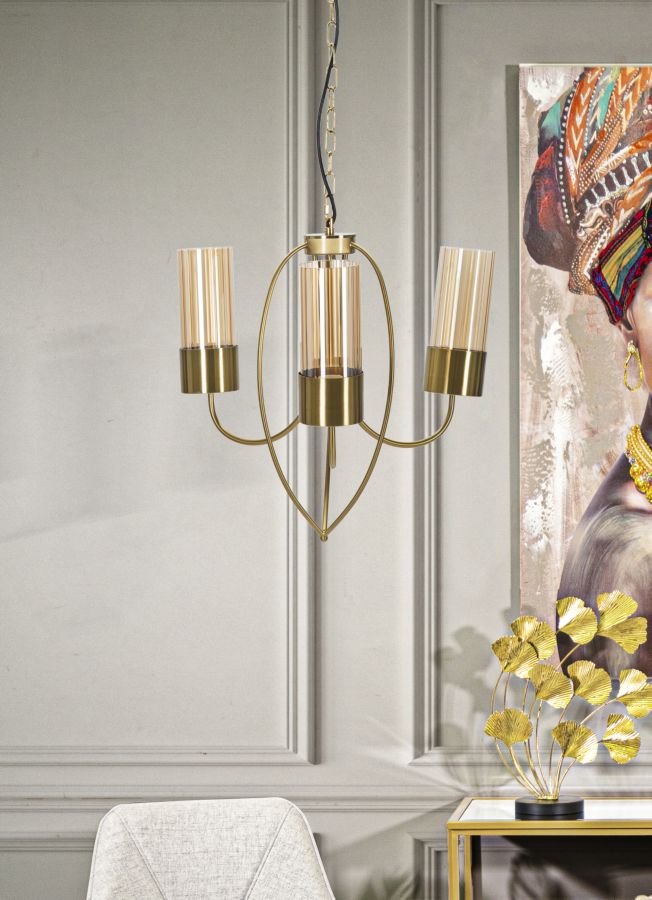 LAMPADARIO VERSAILLES 3 LUCI CM ? 60X103
