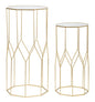 P/TELEFONO NOUVEAU VERRE COPPIA CM 50X46X100-40X37X80
