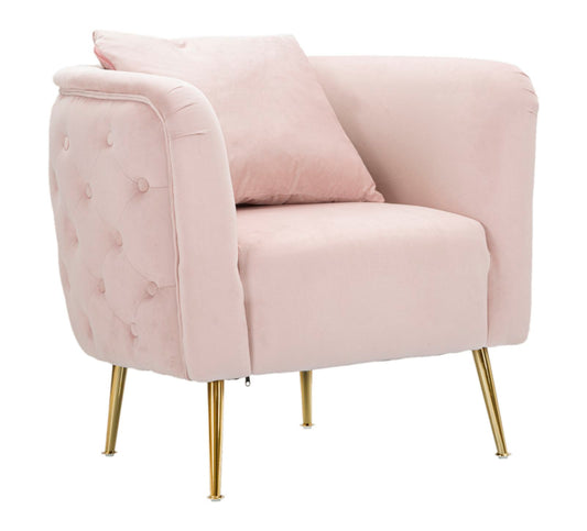 POLTRONA BUCAREST ROSE CM 76X74X73