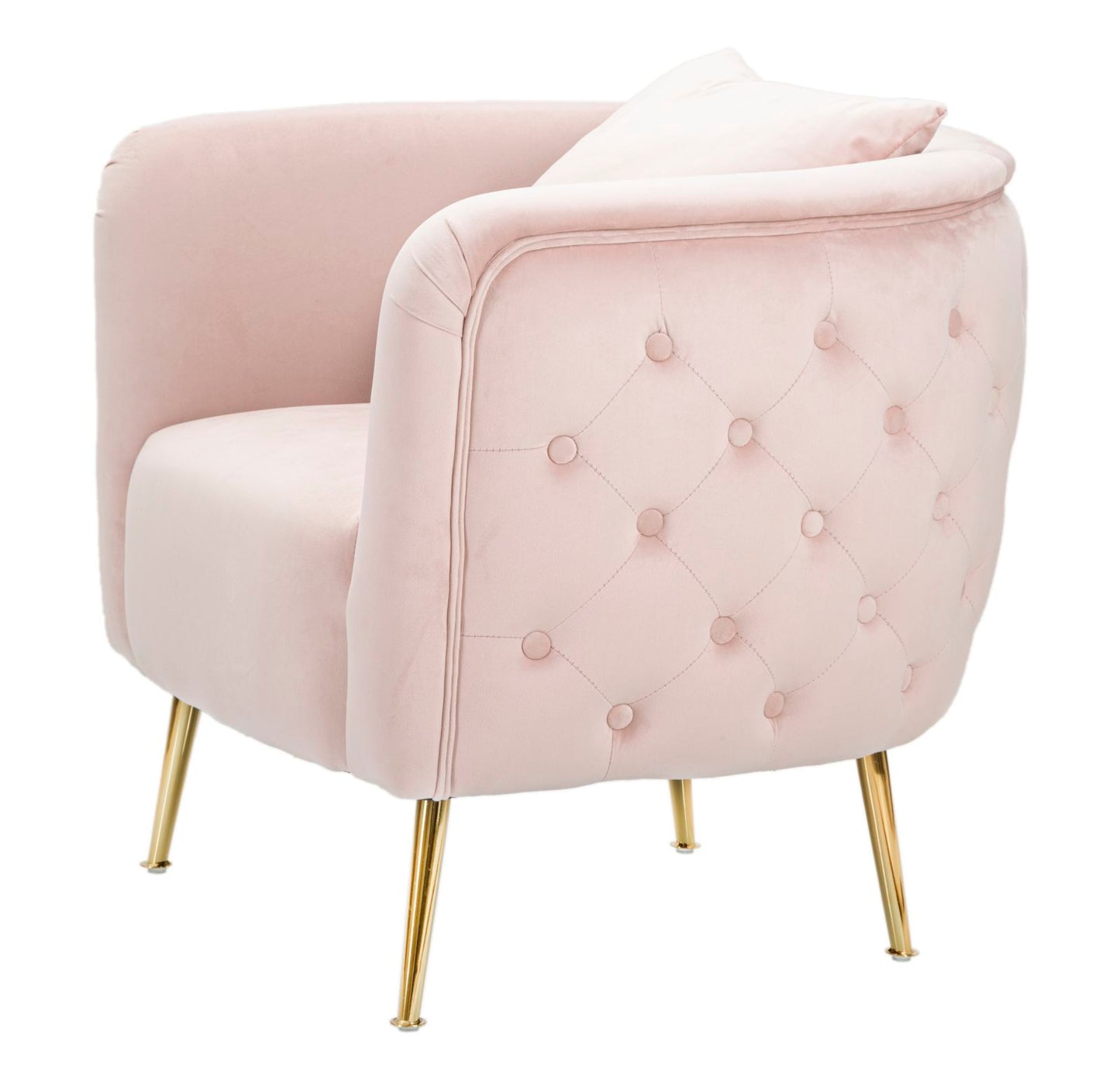 POLTRONA BUCAREST ROSE CM 76X74X73