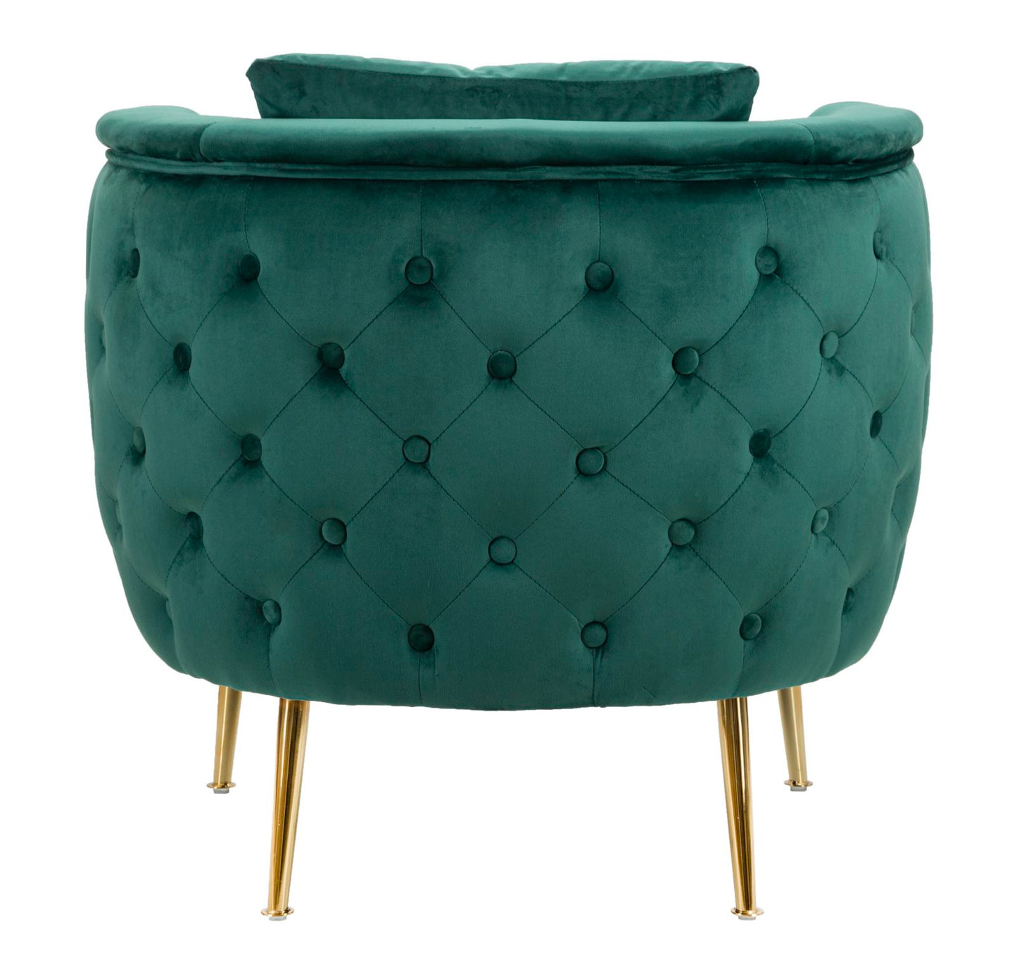 POLTRONA BUCAREST VERT CM 76X74X73