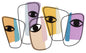 PANNELLO DA MURO YEUX -A- CM 120X2X72