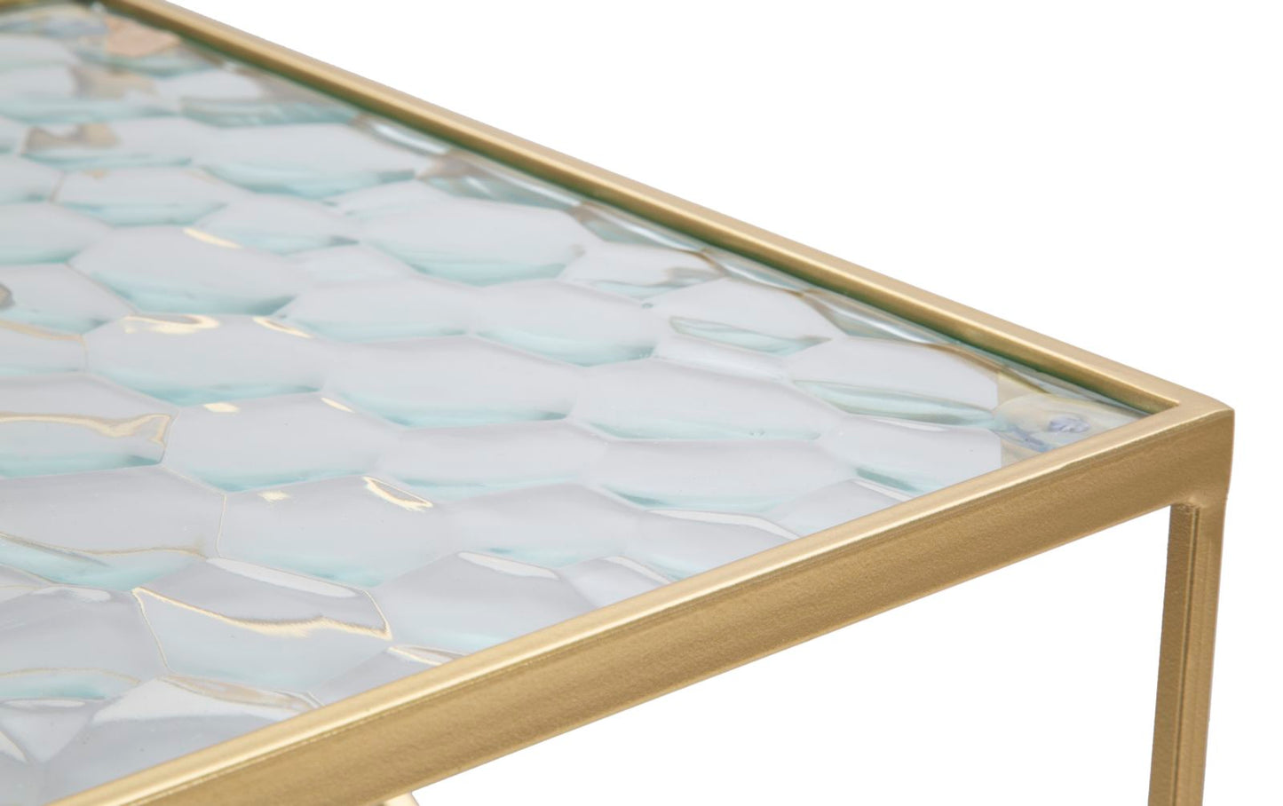 TAVOLINETTI VERRE COPPIA CM 31,5X31,5X68-28X28X64