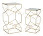 P/TELEFONO VERRE COPPIA CM 50X50X100-40X40X80
