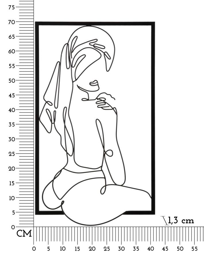 SERVIETTE PANNELLO DA MURO CM 40X1,3X70