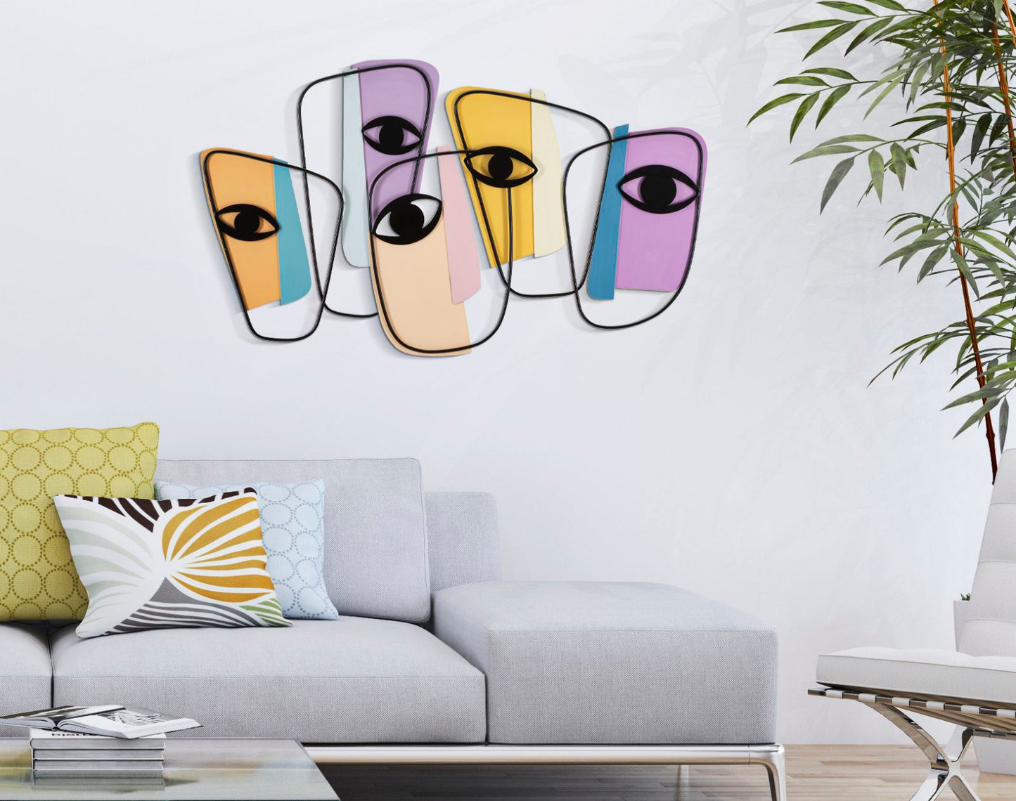 PANNELLO DA MURO YEUX -A- CM 120X2X72